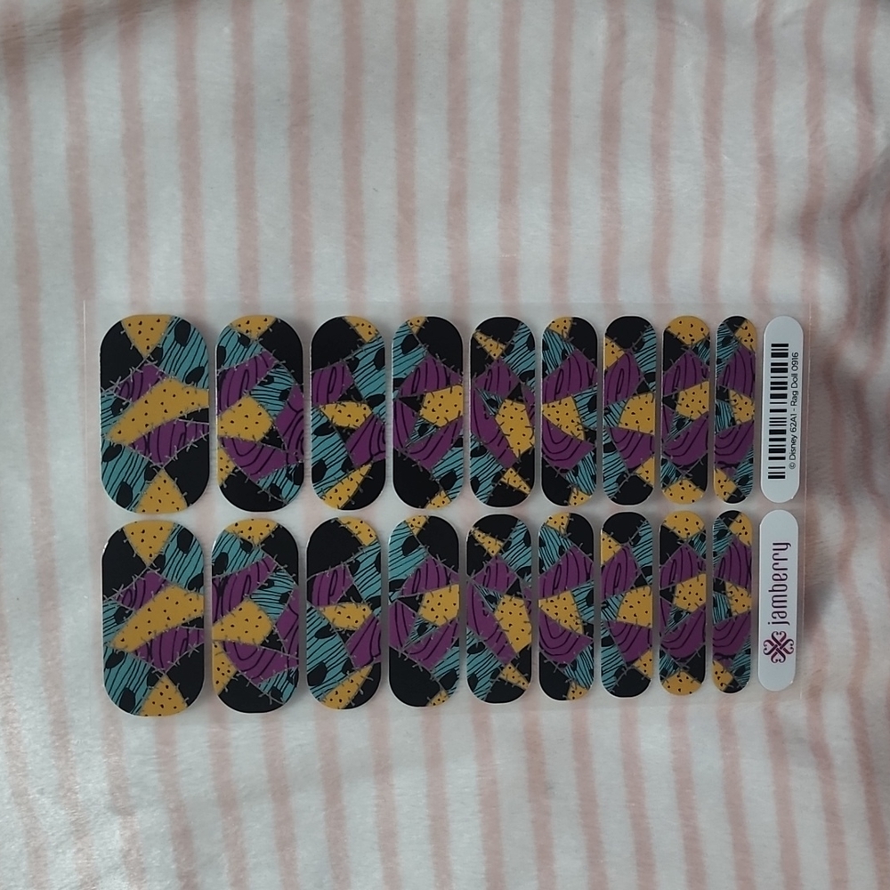Jamberry Nightmare Before Christmas Sally Nail Wraps